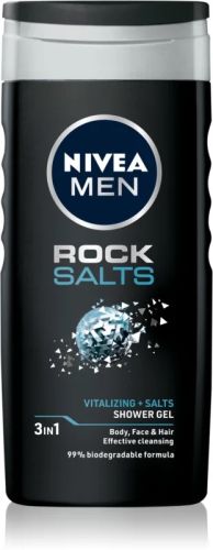 Nivea Men sprchov� gel Rock salt 3v1 250 ml Nivea Men sprchov� gel Rock salt 3v1 250 ml